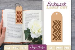 Aztec Bookmark Laser Cut| Wooden Bookmark Laser Cut Product Image 1