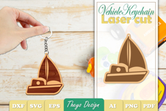 12 Design Vehicle Keychain SVG | Vehicle Key Chain Bundle Product Image 12