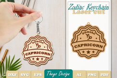 12 Design Zodiac Keychain Laser Cut | Zodiac SIgn Laser Cut Product Image 12