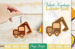 12 Design Vehicle Keychain SVG | Vehicle Key Chain Bundle Product Image 13