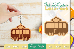 Vehicle Keychain SVG | Vehicle Key Chain Laser Cut Product Image 1