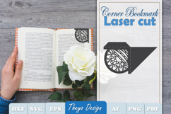 50 Design Mandala Corner Bookmark| Bookmark Laser cut bundle Product Image 15