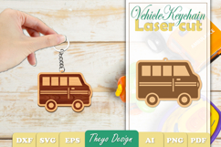Vehicle Keychain SVG | Vehicle Key Chain Laser Cut Product Image 1
