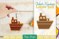 Vehicle Keychain SVG | Vehicle Key Chain Laser Cut Product Image 1