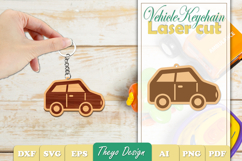 12 Design Vehicle Keychain SVG | Vehicle Key Chain Bundle Product Image 11
