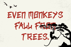 Mokuton | Japanese Handbrush Display Font Product Image 4