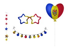 National, Patriotic Party Bundle. Moldova Product Image 4