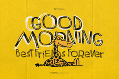 Molvins - Kids Scribble Font Product Image 3