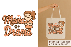 Mother day clipart Bundle, Funny quotes, Cute animal png Product Image 6