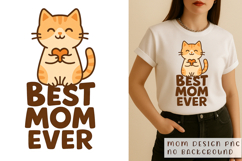 Mother day clipart Bundle, Funny quotes, Cute animal png Product Image 2