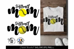 Softball Mom SVG, Mom Love PNG, Softball Mom Sublimation PNG, Softball svg, Mother Love SVG