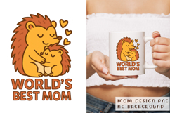 Mother day clipart Bundle, Funny quotes, Cute animal png Product Image 3