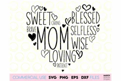 Mother Day svg - Mom svg - MAMA svg - Mom Inspiration Svg Product Image 2