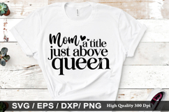 Mom Quotes Design - Mother&#039;s Day T-shirt Design Product Image 2