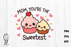 Funny Mama Mother's Day Mom Pun Cupcake Product Image 1