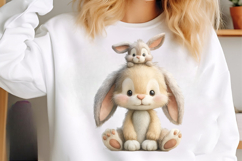 Mom and baby animals clipart Product Image 3