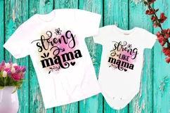 Mommy and Me Sublimation I Mom and Daughter Sublimation Product Image 2