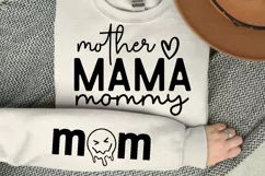 Mother Mama Mommy Sleeve SVG, Motivational SVG Design Product Image 3