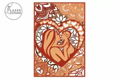 MOM BABY Laser Cut Files Mother's Day, Gift for Family Product Image 3
