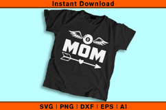 Mom Billiards SVG, Pool 8 Ball Mom Cricut Cut File Product Image 2