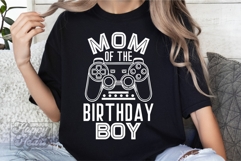 Mom Of The Birthday Boy Level Unlocked SVG Video Game PNG Product Image 5