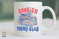 Tired Mom Book Club Motherhood Book Lover Cozy Reading Mama Product Image 4