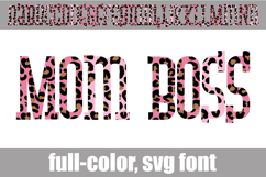 Mom Boss Color Font Product Image 1