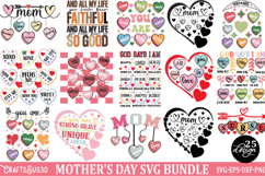 Mother&#039;s Day SVG Bundle, Mother Png Funny Quotes SVG Product Image 1