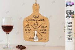 Mom Chore Wheel Laser Cut | Chore Chart | Mom Life SVG | CNC Product Image 1