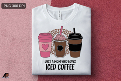 Mom Coffee SVG PNG Sublimation Product Image 1