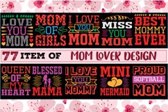 MOM T-Shirt Design 02 Product Image 1