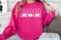 Mom Dinosaur SVG - Dinosaur Birthday PNG - Mommy Saurus Product Image 5