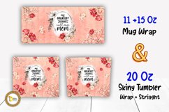 Mom Floral Vintage 20 Oz Tumbler &amp; 11-15 Oz Mug Product Image 2
