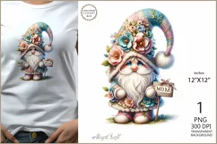 Gnome png| MOM gonks sublimation Gnome| Mom Mothers Day MUM Product Image 1