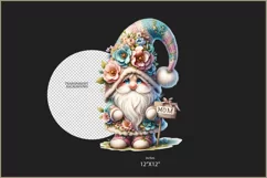 Gnome png| MOM gonks sublimation Gnome| Mom Mothers Day MUM Product Image 2