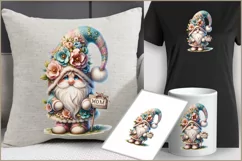 Gnome png| MOM gonks sublimation Gnome| Mom Mothers Day MUM Product Image 4