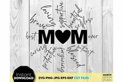 Download this Mothers Day SVG today for a good price. These Mom Life SVG compatible with Cricut, Silhouette, and Glowforge Cutting Machines.