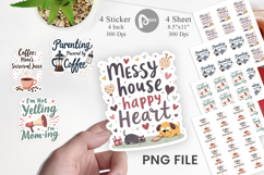 Mom Humor Quotes Sticker Product Image 1