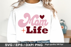 Mother's Day SVG Design - My favorite people call me mom Product Image 3
