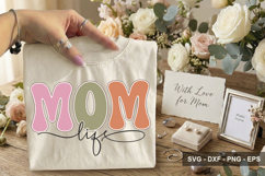 Mom Life - Mother's Day SVG Design Product Image 2