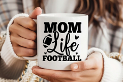 Mom Life Football SVG | American Football SVG Product Image 4