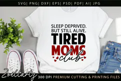 Mom Life SVG for Cricut Mama Mothers Day T-shirt Mug Design Product Image 7
