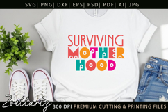 Motherhood Mom SVG for Cricut Mothers Day T-shirt Mug Design Product Image 7