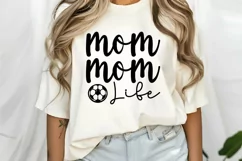 Mom Life SVG, Game Day SVG, Funny Soccer Mom SVG Product Image 2