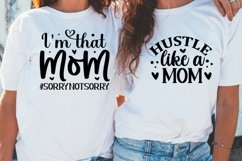 Mom Hustle Bundle, Mom Hustle Quotes SVG, Hustle Lettering Product Image 5