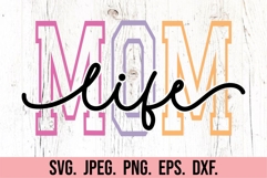 Mama Life SVG - Mom Life Shirt - Trendy Mothers Day PNG Product Image 5