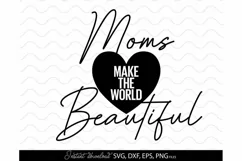Download this Mom Love SVG today for a good price. These compatible with Cricut, Silhouette, and Glowforge Cutting Machines.