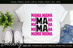 Mothers Day SVG for Cricut Mummy Mama Mom T-shirt Mug Design Product Image 6