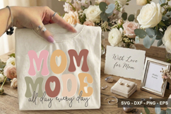Mom Mode All Day Every Day - Mother's Day Design Product Image 2