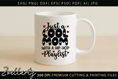 Mothers Day SVG for Cricut Mama Mommy Mom T-shirt Mug Design Product Image 4